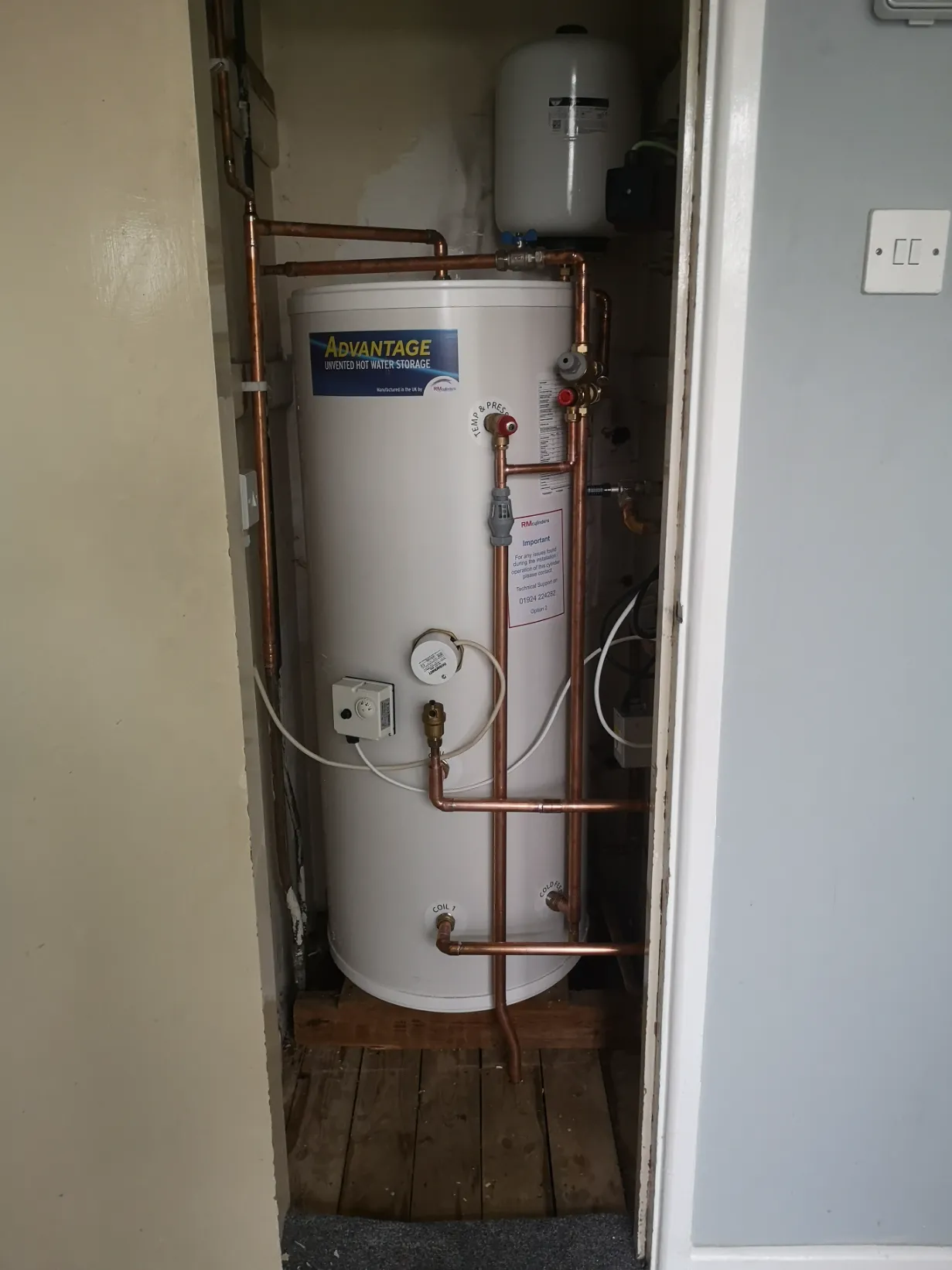 Unvented Hot Water Cylinders